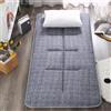 YOUGANG Futon, materasso da pavimento pieghevole, arrotolabile, tatami, singolo, matrimoniale, king size, materasso futon giapponese, con retro antiscivolo (bianco, 70 x 180 cm)