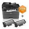 BROTHER MULTIFUNZIONE BROTHER LASER MFC-L2827DWXL A4 32PPM 128MB 250FF FAX ADF DUPLEX LA