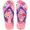 Havaianas Flores, Infradito Unisex - Bambini, Rosa (Macaron Pink), 23/24 EU