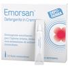 DEPOFARMA SPA Emorsan Detergente intimo in Crema adatto in presenza di prurito ed irritazione - Formato 10 flaconcini da 3,5 ml