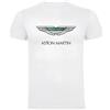 Genérico Maglietta bianca per fan di Aston Martin Auto Fan Camicia 100% Cotone, bianco, S
