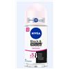 BEIERSDORF SpA Nivea Black & White Invisible Original Roll-on Deodorante Donna Antitraspirante 72h 50ml