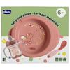 Chicco set pappa 6m+ rosa