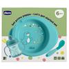 Chicco set pappa 6m+ azzurro