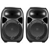 WHARFEDALE TITAN 8 MKII ACTIVE BLACK COPPIA CASSE ATTIVE 2 VIE 8" 360W NUOVO