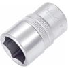 Hazet 900-18 Inserto Chiave a Bussola Esagonale, Argento, Attacco Quadro, Cavo, 12.5 mm 1/2 di Pollice