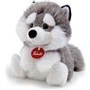 Trudi Fluffy Husky | Peluche gioco Husky. Regalo compleanno e Natale | 17x19x18cm | S | Fluffies | modello 29047