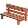Zerodis 1:12 Scala Panca Da Giardino In Legno Mobili Bambola Dollhouse Miniatura Parco Panca Decorazione Case delle Bambole Modello Gioco di Imitazione Giocattolo Educativo per di