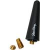 Simoni Racing ASR/18 Antenna Auto Corta, Antenna Radio Auto 5 cm, Antenna Auto Universale, Nero