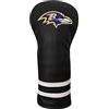 Team Golf NFL Baltimore Ravens - Coprimazza vintage per fairway (colore), stampato Team Golf NFL vintage Fairway (stampato), adatto a tutti i Fairway, Hybrid e Utility Club