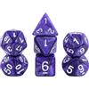 Epic Forge Set di 7 dadi multiformato, viola perlato