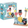 Vilac Pop-up Circus-Michelle Carlslund Prima età-1 Base Circo 3 Personaggi Giochi di risveglio Legno-Giocattolo per Bambini dai 18 mesi-8573, 8573
