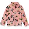Amazon Essentials Disney | Marvel | Star Wars | Princess Giacca in Pile con Collo a Lupetto con Cerniera Intera Bambine e Ragazze, Minni And Friends, 11-12 Anni