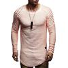 Leif Nelson Maglione da Uomo Girocollo Felpa LN-8310 Blu Scuro Medium
