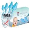 Mumi's 4 olive per lavaggi nasali 4 siringhe maxi 20ml per lavaggi nasali bambini e adulti dispositivo medico CE (4 siringhe 4 olive)