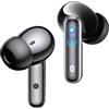 EUQQ Cuffie Bluetooth, Auricolari Bluetooth 5.4 Stereo HiFi Senza Fili Cuffitte con 4 HD Mics, 36 Ore di Riproduzione ANC/ENC Cancellazione Del Rumore Auricolari, IP7 Impermeabili, Nero (2025)
