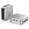 ACEMAGICIAN Mini PC Twin Lake N150, 8GB DDR4 256GB SSD Win11 Pro, Dual Display 4K UHD, WiFi 5, BT4.2, Mini Desktop Compatto per Ufficio e Business, Multitasking