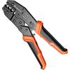 Preciva Pinza Crimpatrice Capicorda AWG20-10(0,5-6mm²),Preciva Strumento Crimpatura per Connettori Elettrici,Pinza Faston Professionale