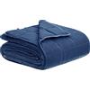 WOLTU Coperta Ponderata per Adulti Migliorare Sonno Coperta Pesante con Perle di Vetro 150x200 cm, 9kg