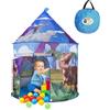 Balakaka Tenda per Bambini Casetta da Giardino, Tende da Gioco per Bambini Teepee Regalo per Ragazzi e Ragazze, Portatile Tenda Bambini Gioco Casetta per Interni Esterni