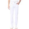 DIDYUGO Pantaloni Uomo Taglie Forti Leggeri Elasticizzati Vita Alta 58 60 62 64 66 68 70 (60 - Bianco)