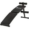 TecTake Panca per Addominali Fitness Palestra Pesi Allenamento Pieghevole Regolabile | ca. 120x33x63 cm