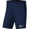 NIKE DRI-FIT PARK III SHORT JUNIOR DARK BLUE Pantaloncino Calcio Bambino