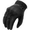 SHIMA SONIC Guanti Moto Estivi Uomo Tessile Pelle Corto Ventilato Omologati Guanto per Motocicletta Ventilata Touchscreen Motocross Protettore Rinforzato Abbigliamento Città (Uomini, Nero, M)