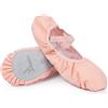 Soudittur Scarpe da Danza Classica e Moderna Antiscivolo Tela Scarpette da Ballerina Ginnastica Ballo Pantofole per Bambina Ragazze e Donna(Rosa, EU 39)