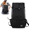 PETCUTE Zaini Trasporto Cani Gatto Zaino Borsa trasportino per cani Zaino trekking Marsupio per Cani Gatti Regolabile Zainetto Per Viaggi Animali taglia piccola media grandi fino a 3 kg