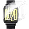nvskvd 6 Pezzi Pellicola Idrogel per Xiaomi Redmi Watch 5 Active/Redmi Watch 5 Lite, Pellicola Protettiva Trasparente HD Morbida TPU Senza Bolle Trasparente HD Schermo Protettivo (Non Vetro Temperato)