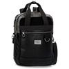 Pepe Jeans Miller Zaino porta Pc Adattabile Nero 32x42x12 cms finta pelle 15,6 16.13L