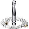 JIELUO Doccia in metallo per risciacquo clistere, doccia per la pulizia del clistere, doccia per uomini e donne, bidet doccia a mano per donne incinte, tubo doccia da 150 cm (grande)