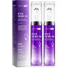 WANFAER 15ml Siero per Contorno Occhi con 8% di Caffeina, Per Occhiaie e Borse, Rughe e Linee Sottili, Anti-rughe, Anti-tasche e Correttore, Acido ialuronico puro e caffeina per Donne e Uomini (2pc)