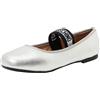 Love Moschino SCARPAD.BALLET10 Nappa Nero