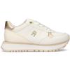 Tommy Hilfiger Sneakers Basse Stringate, Miren, Nero/Bianco