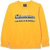 Champion Legacy Graphic Shop B - Ultralight Powerblend Fleece Crewneck, Felpa Bambini E Ragazzi, Oro, 13-14 anni