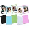 HIYQIN 10 Cornici Fotografiche Magnetiche per Pellicola Instax Mini, Display Foto 2x3 Pollici Cornici Magnetiche da Frigorifero per Fujifilm Instax Mini 13 41 EVO LiPlay/LiPlay+ 12 11 - Colorato