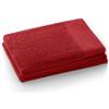 AmeliaHome Asciugamano per ospiti rosso, 30 x 50 cm, 100% cotone, assorbente, rosso scuro Amari