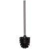 VITA PERFETTA Scopino per WC antibatterico igienico, manico lungo, 8 x 35 cm, in acciaio INOX