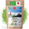 ORIGEENS TE MATCHA CERIMONIALE BIO SHIKA- Tè matcha BIO giapponese in polvere, origine Shizuoka - Matcha Latte, Usucha - Sacchetto di ricarica 30g, Matcha Tea
