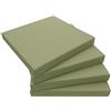 extroitaly - Set Cuscini da Esterno 4 Pezzi, Cuscini per Sedie da Giardino Idrorepellente Made in Italy, Ideali per Poltrone e Divanetti, Imbottitura di 5 cm in Poliuretano Indeformabile (50x50)
