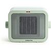 CREATE/WARM BOX/Stufa in ceramica verde/Riscaldatore portatile, termostato regolabile, 2 modalità di potenza, riscaldatore ad aria calda PTC, protezione da surriscaldamento, 1500W