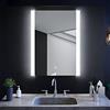 SIRHONA Specchio Bagno LED 80x60cm Specchio Luminoso Bagno con Anti-appannamento e Illuminazione Integrata Bianco Freddo