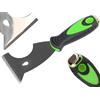 ToolSpace Spatola multifunzione, spatola, raschietto, spatola, raschietto per rimuovere la vernice, rimozione adesivi per vernice, acciaio di alta qualità, manico ergonomico
