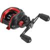 PATIKIL Mulinello Pesca Baitcasting, Sistema Frenante Magnetica 12 Velocità 18+1 Cuscinetti a Sfera, Rapporto Trasmissione 7.2:1 Mulinelli Pesca Destrorsi per Pesca, Rosso, Nero