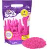 Kinetic Sand, 2lbs Pink Play Sand, Moldable Sensory Toys for Kids, Resealable Bag (Packaging May Vary), for Ages 3 And up