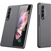 FTRONGRT Cover per Samsung Galaxy Z Fold 3 5G, Ultra Sottile, Antiscivolo AntiGraffio Hard PC Custodia per Samsung Galaxy Z Fold 3 5G-Grigio