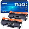 Generico TN2420 Compatibile con L2710DW TN2420 Toner L2710DN L2730DW Toner TN 2420 TN2410-L2710DW MFC-L2750DW DCP-L2510D HL-L2350DW DCP-L2550DN (2 nero)