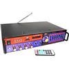 Each AMPLIFICATORE AUDIO EQUALIZZATORE STEREO BLUETOOTH KARAOKE RADIO FM 2 CH USB AMP